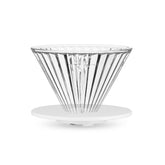 Mhw-3Bomber Elf Glass Coffee Dripper - white base